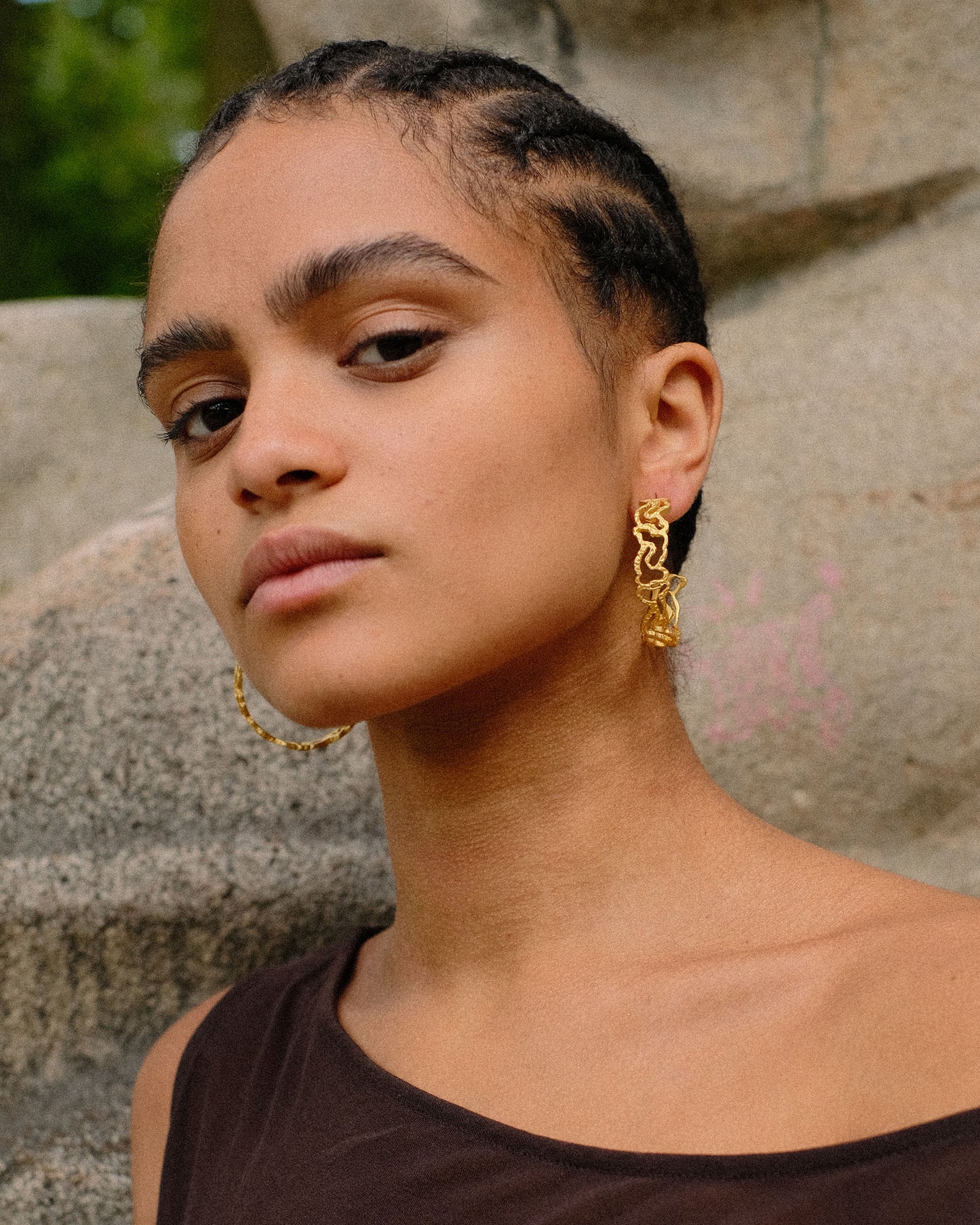 Diploria Hoop Earrings