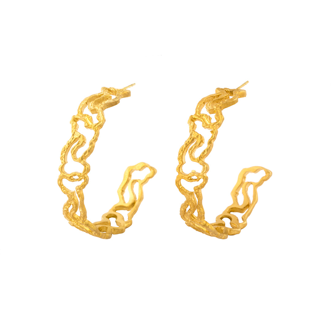 Diploria Hoop Earrings