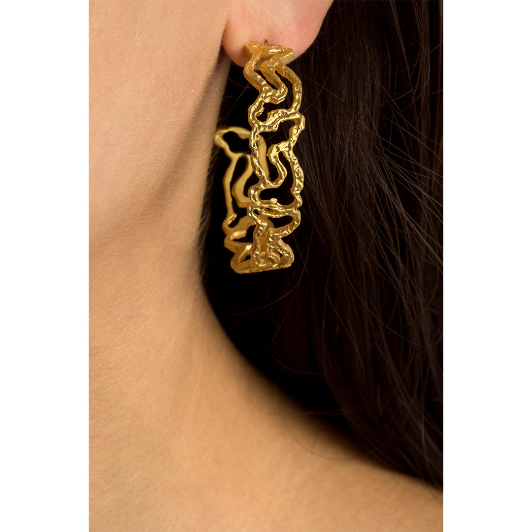 Diploria Hoop Earrings